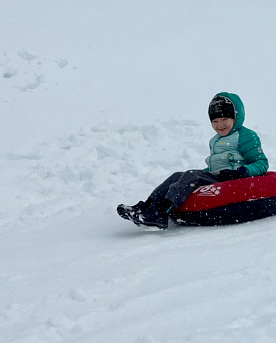 Склон, где можно со своим тюбингом