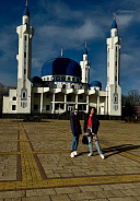 Площадь дружбы в Майкопе