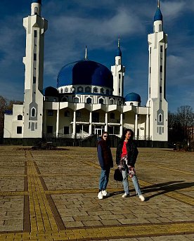 Площадь дружбы в Майкопе